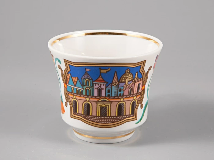 Сервиз чайный форма Банкетная рисунок Чудоград 6 персон 14 предметов арт. 81.29156.00.1, 