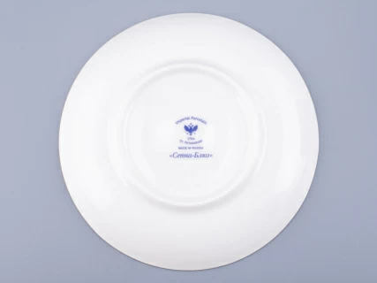 Бокал с блюдцем форма Ленинградский рисунок Сетка-Блюз 2 арт. 81.24769.00.1, 