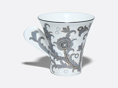 Чашка с блюдцем в подарочной упаковке, форма Модерн, рисунок Жемчужный арт 81.10805.00.1