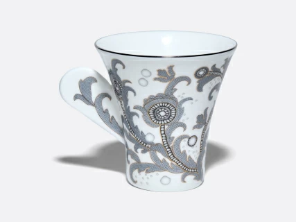 Чашка с блюдцем в подарочной упаковке, форма Модерн, рисунок Жемчужный арт 81.10805.00.1, 