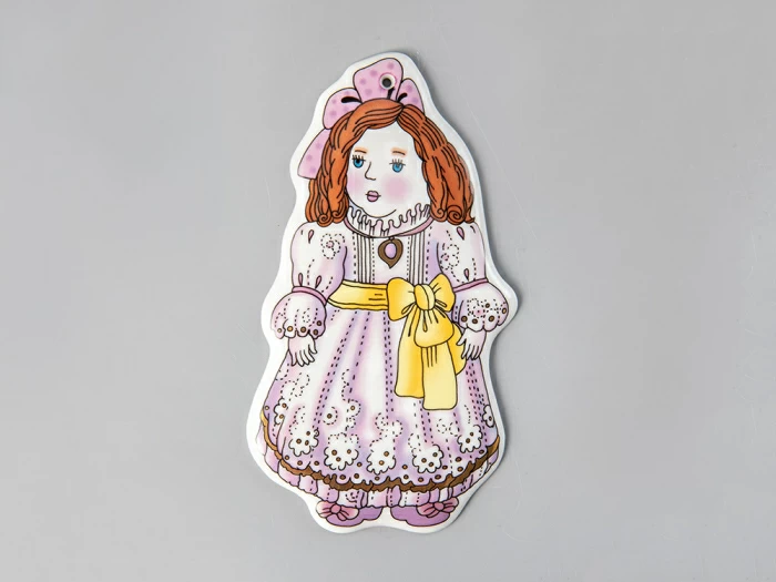 Елочная игрушка рисунок Мари арт. 80.38543.00.1,  Елочная игрушка рисунок Мари арт. 80.38543.00.1,