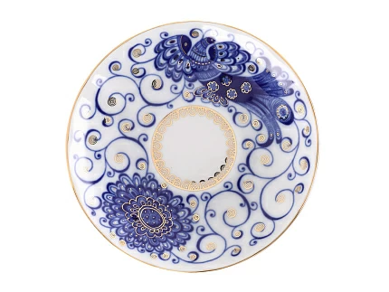 Чашка с блюдцем чайная Тюльпан Птица-царица арт. 81.10122.00.1