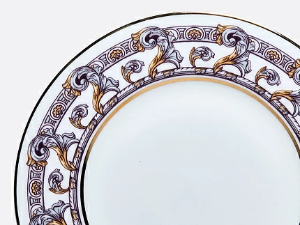 Чашка с блюдцем 300 мл в подарочной упаковке форма Идиллия рисунок Барокко, арт. 81.34917.00.1