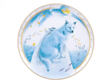 Декоративная тарелка 195 мм форма Эллипс рисунок В лодке арт. 80.89370.00.1, 