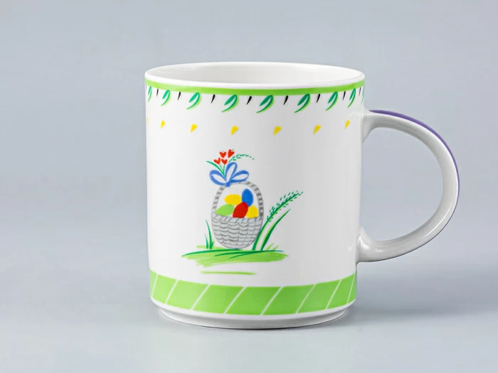 Кружка форма Стандарт рисунок Цветная Пасха, арт. 80.98860.00.1, 