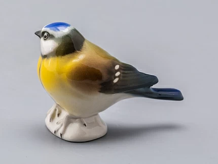 Скульптура форма Синица рисунок Лазоревка арт. 82.78548.00.1