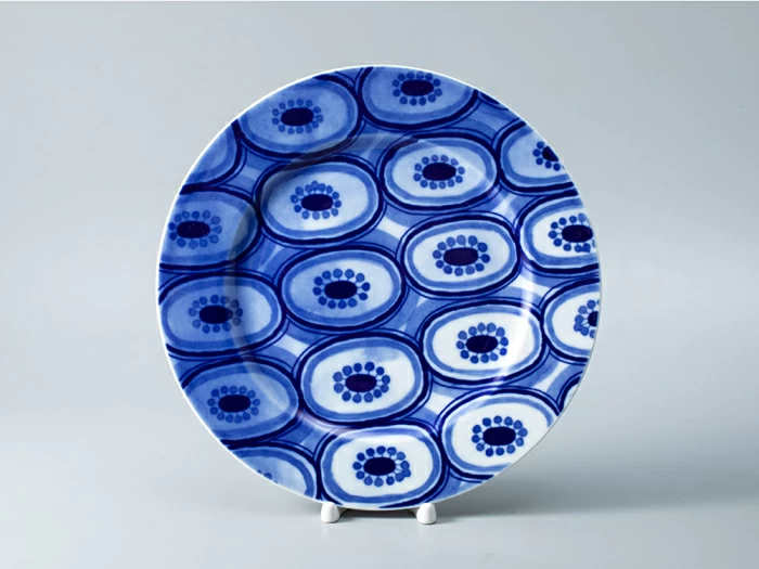 Тарелка мелкая 270 форма Европейская - 2 рисунок Реки России. Амур, арт. 80.35355.00.1, 