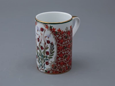 Бокал 400 мл в подарочной упаковке, форма Соло, рисунок Клюква заповедная, арт. 81.34281.00.1