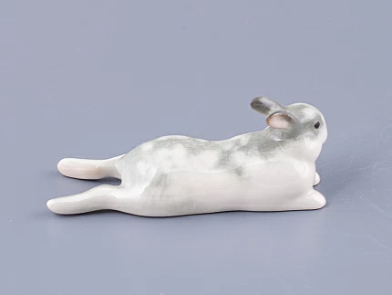 Скульптура Кролик лежебока серый арт. 82.68949.00.1 Скульптура Кролик лежебока серый арт. 82.68949.00.1