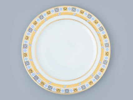 Сервиз чайный на 6 персон 21 предмет, форма Банкетная, рисунок Кронштадт, арт. 81.32240.00.1, 