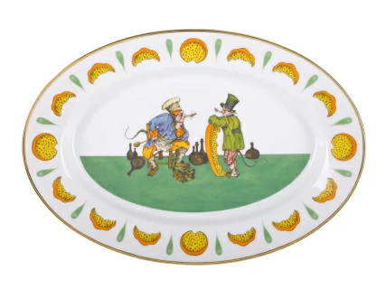 Сервиз столовый форма Европейская - 2 рисунок Крысята-воришки 2, 6 персон 24 предмета арт. 81.28245.00.1, 