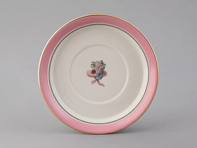 Чашка с блюдцем чайная 220 мл форма Гербовая рисунок Modes de Paris 1828 арт. 81.25414.00.1 Чашка с блюдцем чайная 220 мл форма Гербовая рисунок Modes de Paris 1828 арт. 81.25414.00.1