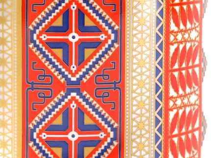 Сервиз чайный форма Банкетная рисунок Русский стиль, 6 персон 14 предметов, арт. 81.28339.00.1