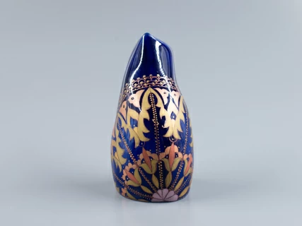 Скульптура Кот сидящий, рисунок Витраж, арт 82.84887.00.1, 