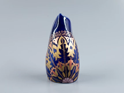 Скульптура Кот сидящий, рисунок Витраж, арт 82.84887.00.1