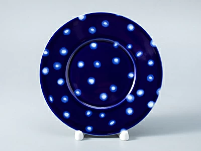 Чашка с блюдцем форма Соло рисунок Реки России. Обь арт. 81.28758.00.1