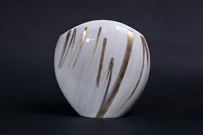 Ваза форма Вечерний цветок, рисунок Атмосферные явления 2, арт. 60.15870.00.1