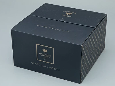 Набор (4 креманки) 380 мл Кобальтовая сетка арт. 14.11000.07