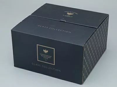 Набор (4 креманки) 380 мл Кобальтовая сетка арт. 14.11000.07