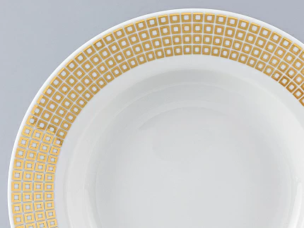 Тарелка 220 мм форма Глубокая, рисунок Зазеркалье. Квадраты, арт. 80.99939.00.1 Тарелка 220 мм форма Глубокая, рисунок Зазеркалье. Квадраты, арт. 80.99939.00.1