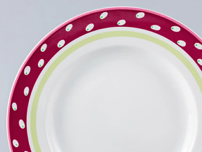 Тарелка мелкая 240 форма Плоская рисунок Весенний бриз , арт. 80.98408.00.1, 