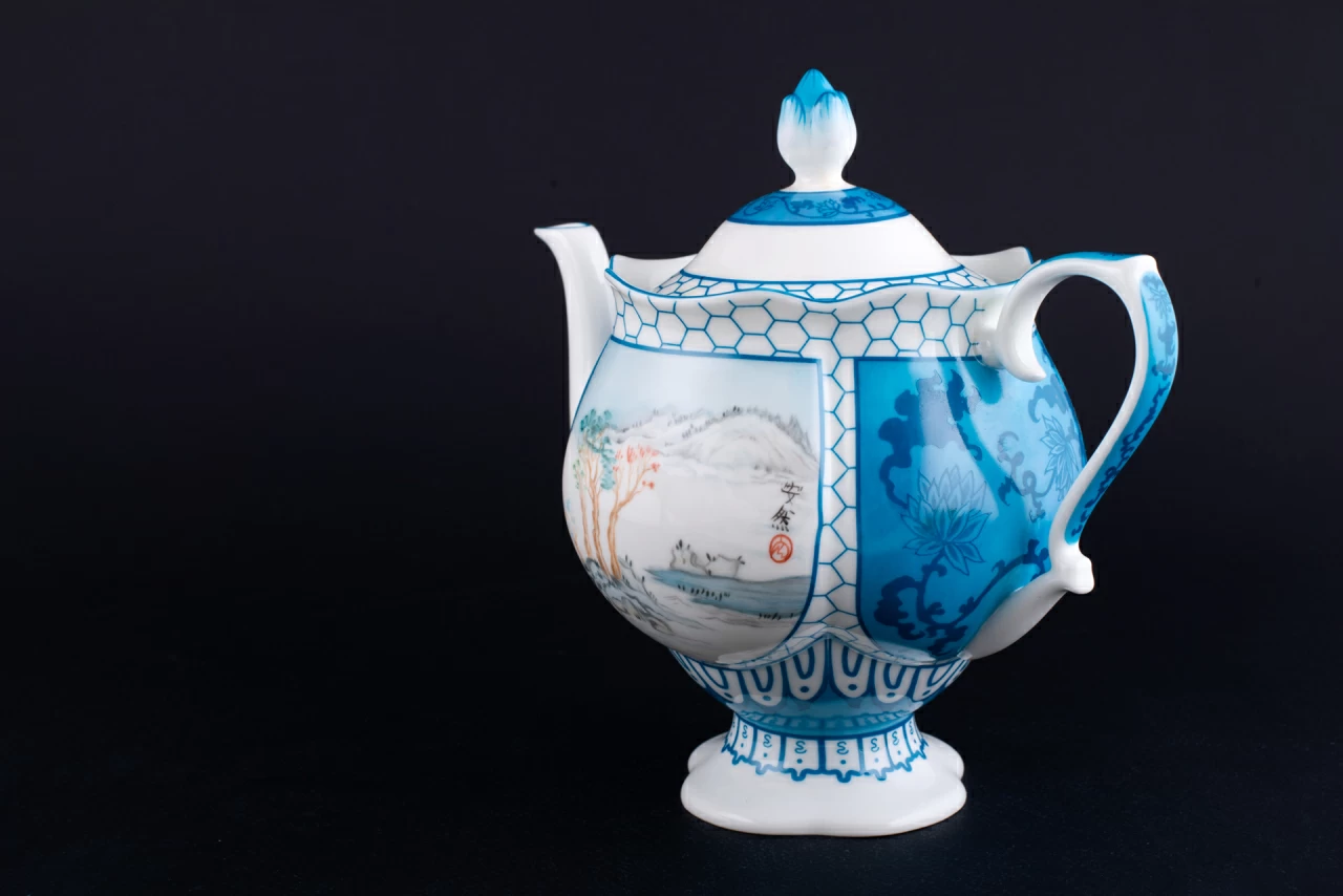 Сервиз чайный Горы и воды на форме Наташа арт 81.19889.00.1, 