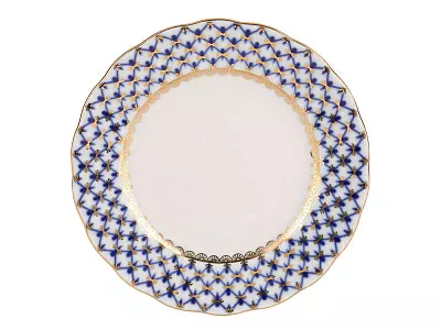 Сервиз чайный форма Тюльпан рисунок Кобальтовая сетка, 6 персон 20 предметов, арт. 81.11141.03.1