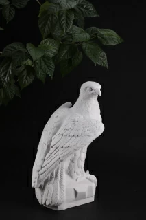 Скульптура форма Кречет рисунок Белый арт. 82.92885.00.1, 