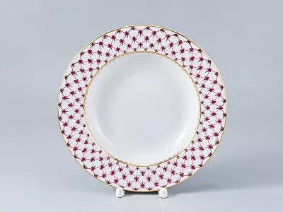 Сервиз столовый форма Молодежная рисунок Сетка-Блюз-2, 6 персон 24 предмета, арт. 81.26393.00.1