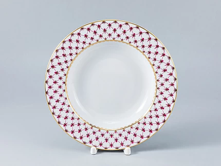 Сервиз столовый форма Молодежная рисунок Сетка-Блюз-2, 6 персон 24 предмета, арт. 81.26393.00.1