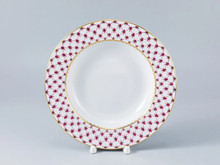 Сервиз столовый форма Молодежная рисунок Сетка-Блюз-2, 6 персон 24 предмета, арт. 81.26393.00.1, 