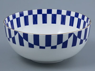 Салатник 160 мм Восточная рисунок Да и нет Синий арт. 80.44735.00.1