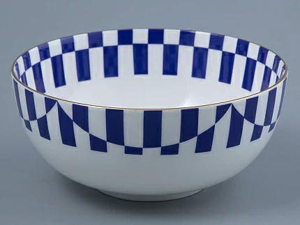 Салатник 160 мм Восточная рисунок Да и нет Синий арт. 80.44735.00.1