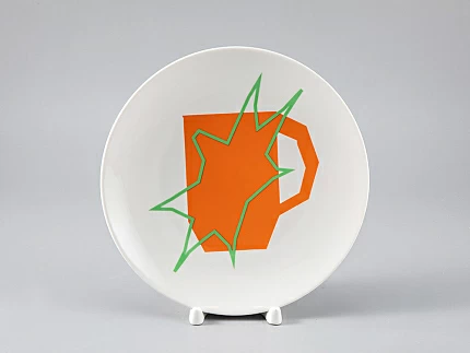 Декоративная тарелка в подарочной упаковке 195 мм, форма Эллипс рисунок Crab mag 3, арт. 81.29505.00.1