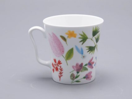 Бокал с блюдцем форма Ленинградский рисунок Primavera, арт. 81.34502.00.1, 