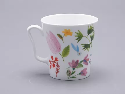 Бокал с блюдцем форма Ленинградский рисунок Primavera, арт. 81.34502.00.1