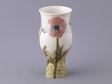 Ваза форма Цветок рисунок Анемоны, арт. 80.48118.00.1 Ваза форма Цветок рисунок Анемоны, арт. 80.48118.00.1