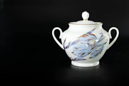 Сахарница Любимые цветы модерна на форме Весенняя, арт 60.14789.00.1