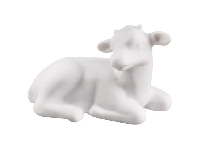 Скульптура форма Бычок-малыш рисунок Белый арт. 82.65165.00.1, 