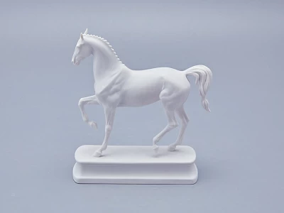Скульптура в подарочной упаковке, форма Конь Липицциан, рисунок Белый арт. 81.18630.00.1