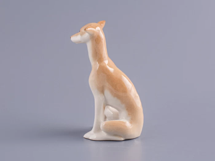 Скульптура Левретка сидящая Вильма арт. 82.83388.00.1,  Скульптура Левретка сидящая Вильма арт. 82.83388.00.1,