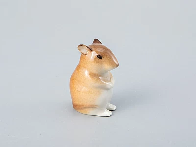 Скульптура форма Мышь малютка рисунок Бурая арт. 82.61109.00.1