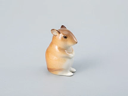 Скульптура форма Мышь малютка рисунок Бурая арт. 82.61109.00.1