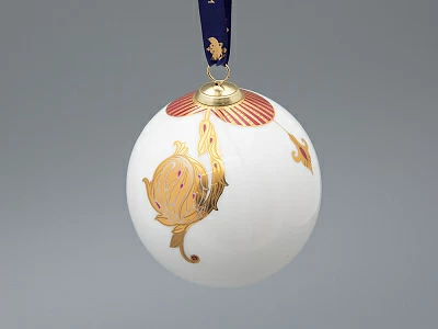 Новогодний Шар в подарочной упаковке, рисунок Рождественские узоры, арт 81.33344.00.1 Новогодний Шар в подарочной упаковке, рисунок Рождественские узоры, арт 81.33344.00.1