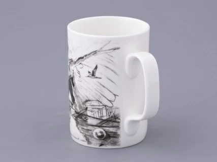 Бокал с крышкой в подарочной упаковке, форма Top. рисунок Путь на Север, арт. 81.32934.00.1, 