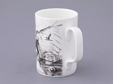 Бокал с крышкой в подарочной упаковке, форма Top. рисунок Путь на Север, арт. 81.32934.00.1