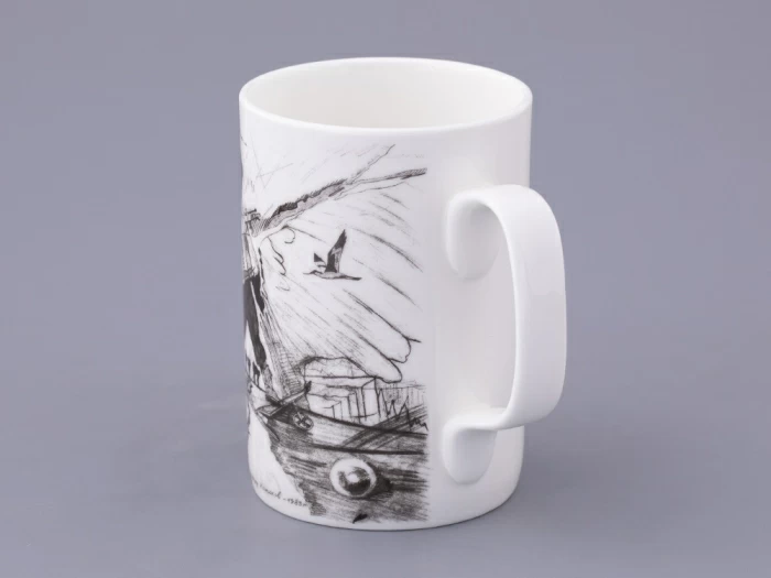 Бокал с крышкой в подарочной упаковке, форма Top. рисунок Путь на Север, арт. 81.32934.00.1, 