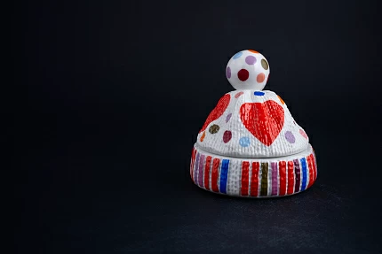 Шкатулка Детская Шапочка, рисунок Валентинка, арт 60.14112.00.1