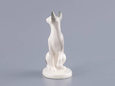 Скульптура Кошка-сфинкс серый арт. 82.69691.00.1 Скульптура Кошка-сфинкс серый арт. 82.69691.00.1