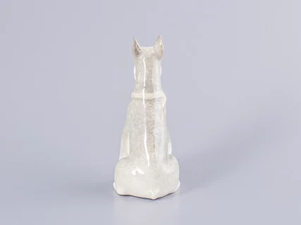 Скульптура Цвергшнауцер сидящий Нора арт. 82.82962.00.1, 